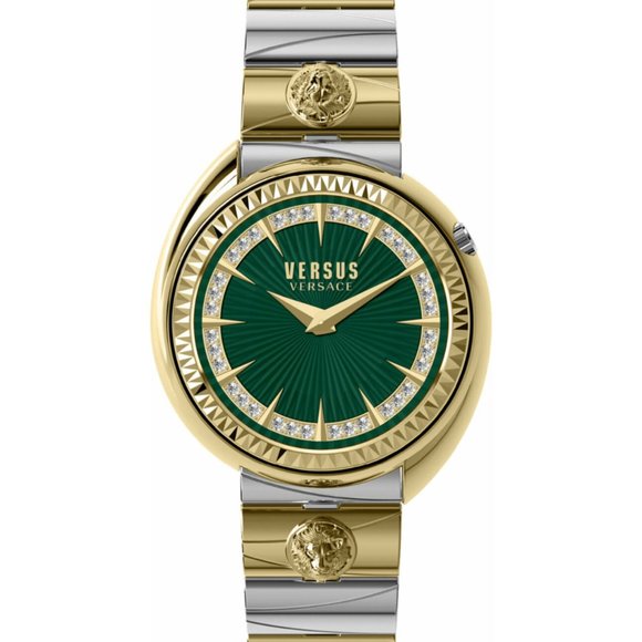 New Versace Versus Diamond Green Dial Ladies Watch!